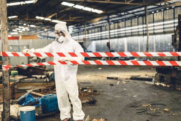 Professional Biohazard technician working in Jonesboro, AR